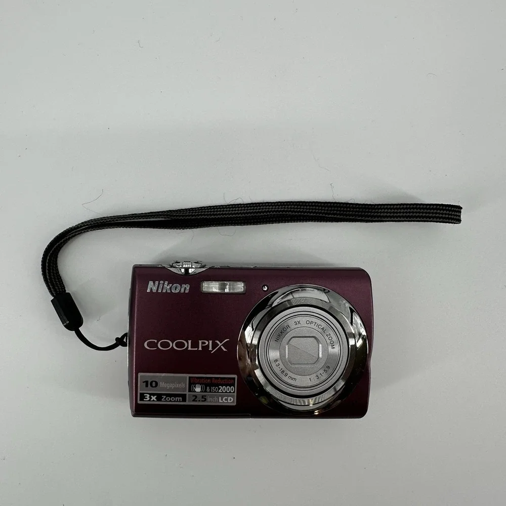 Nikon COOLPIX S220 10.0MP Digital Camera - Plum Lens Error